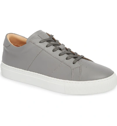 Shop Greats Royale Sneaker In Grey Leather