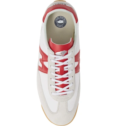 Shop Karhu Championair Sneaker In Bright White / Racing Red