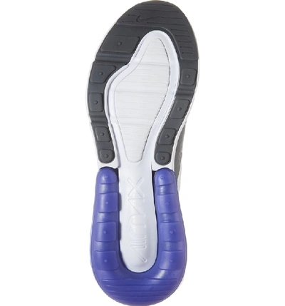 Shop Nike Air Max 270 Sneaker In White/ Violet/ Dark Grey