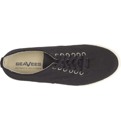 Shop Seavees 'hermosa Plimsoll' Sneaker In Black