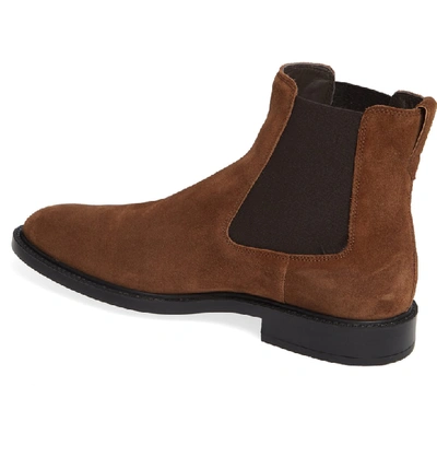 Shop Tod's Chelsea Boot In Brown