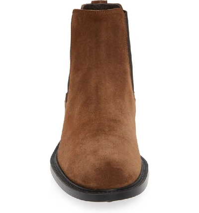 Shop Tod's Chelsea Boot In Brown