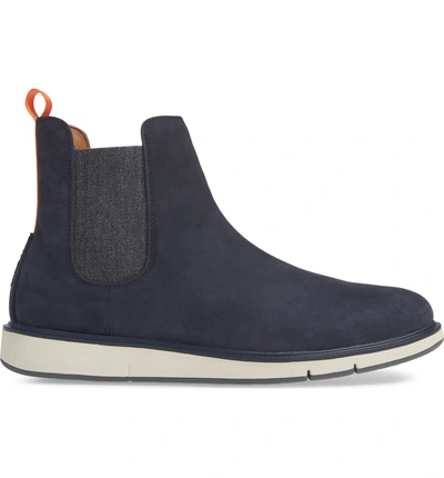 Shop Swims Motion Waterproof Chelsea Boot In Navy/ Grey