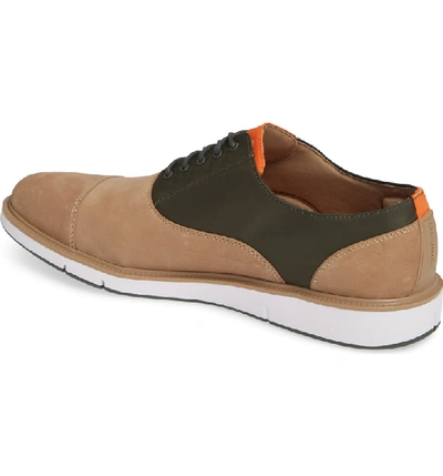 Shop Swims Motion Cap Toe Oxford In Gaucho/ Olive