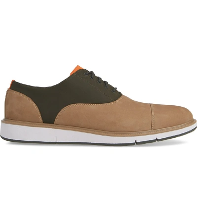 Shop Swims Motion Cap Toe Oxford In Gaucho/ Olive