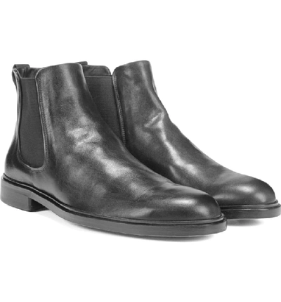 Shop Vince Burroughs Chelsea Boot In Black