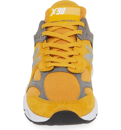Shop New Balance X-90 Sneaker In Goldrush