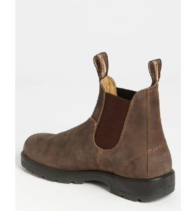 Shop Blundstone Chelsea Boot In Rustic Brown