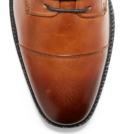 Shop Cole Haan Wagner Grand Cap Toe Waterproof Boot In Mesquite Leather