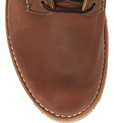 Shop Red Wing Rover Plain Toe Boot In Brown Leather