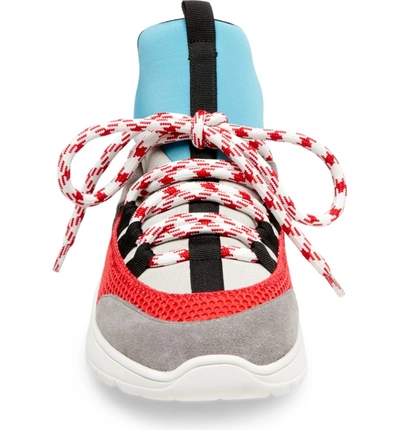 Steve Madden Baltic Sneaker In White Multi ModeSens