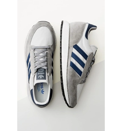 Adidas Originals Forest Grove Sneaker In Collegiate Navy/ White/ Gum |  ModeSens