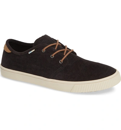 Shop Toms Carlo Sneaker In Black