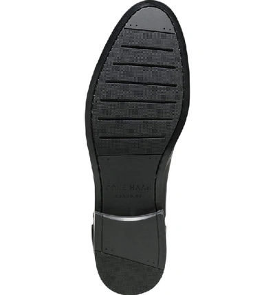 Shop Cole Haan Harrison Grand Cap Toe Oxford In Black/ Black Leather