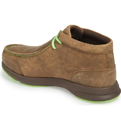 Shop Ariat Spitfire Chukka Boot In Brown Bomber Leather