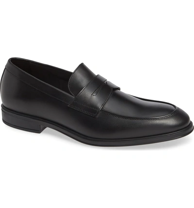 Shop Allen Edmonds Salerno Penny Loafer In Black Leather