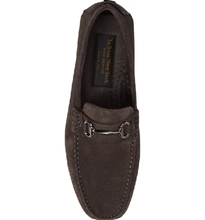 Shop To Boot New York Del Amo Driving Shoe In Lavagna