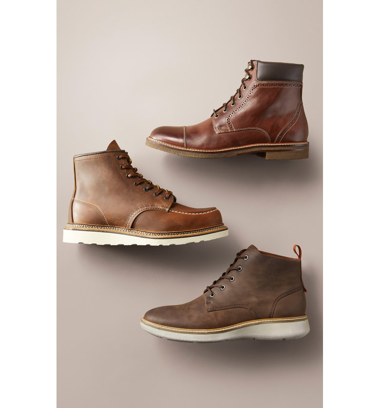 red wing moc toe concrete