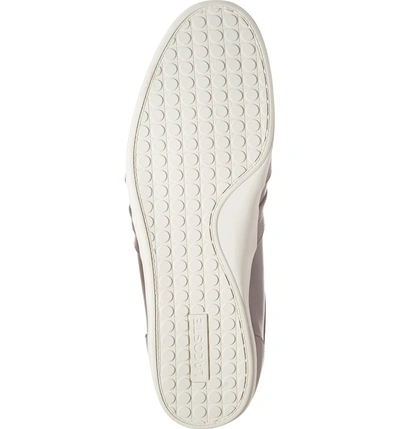 Shop Lacoste Storda Low Top Sneaker In Brown/ Off White