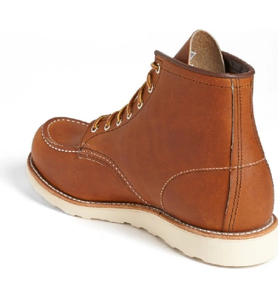 Shop Red Wing 6 Inch Moc Toe Boot In Brown- 875
