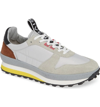 Shop Givenchy Tr3 Low Runner Sneaker In Grey/ Yellow