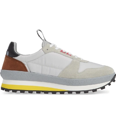 Shop Givenchy Tr3 Low Runner Sneaker In Grey/ Yellow