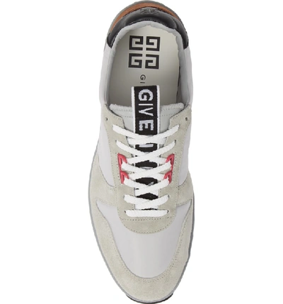 Shop Givenchy Tr3 Low Runner Sneaker In Grey/ Yellow