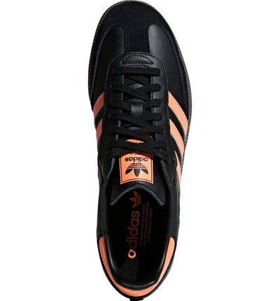 Shop Adidas Originals Samba Og Sneaker In Core Black / Orange / Gold