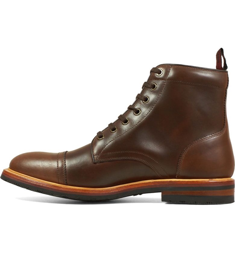 florsheim cap toe boot