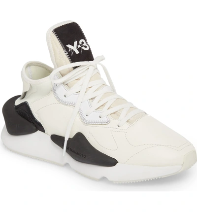 Shop Y-3 Kaiwa Sneaker In White/ Black