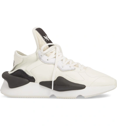 Shop Y-3 Kaiwa Sneaker In White/ Black