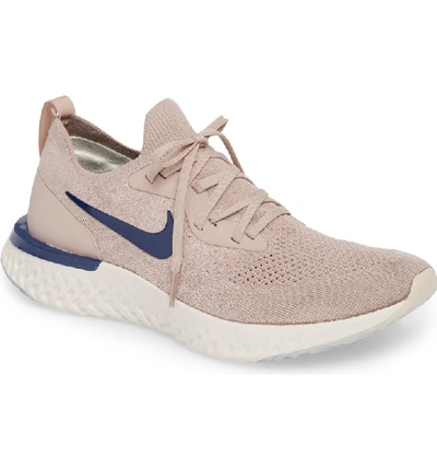 Nike Men's Epic React Flyknit Running Shoes, Brown In Purple | ModeSens