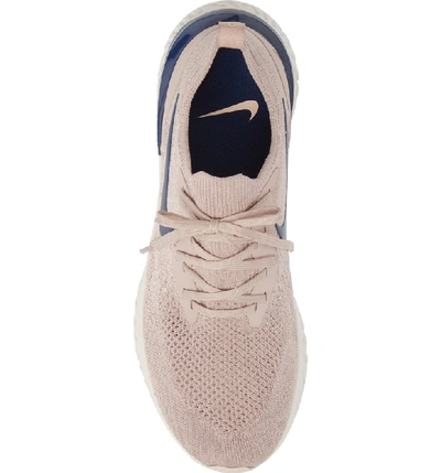 Nike Men's Epic React Flyknit Running Shoes, Brown In Purple | ModeSens