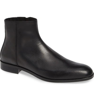 Shop Donald Pliner Milo Zip Boot In Black