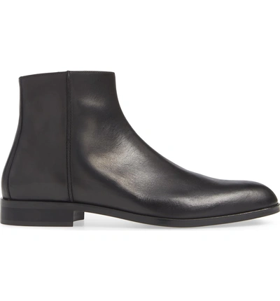 Shop Donald Pliner Milo Zip Boot In Black