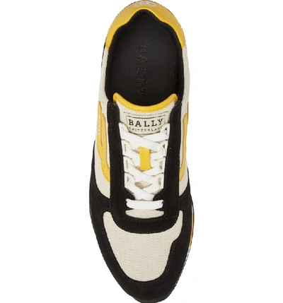 Shop Bally Gavino Low Top Sneaker In Natural Beige