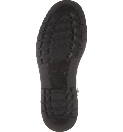 Shop Valentino Vltn Strap Boot In Black