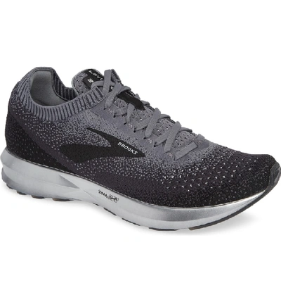 Shop Brooks Levitate 2 Running Shoe In Black/ Grey/ Ebony