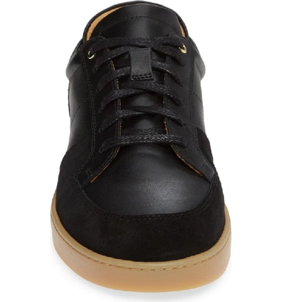 Shop Want Les Essentiels De La Vie Wants Les Essentiels Lydd Sneaker In Black/ Black Suede