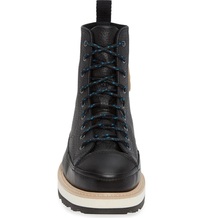 Converse Chuck Taylor Crafted Boot In Black Light Fawn Black ModeSens