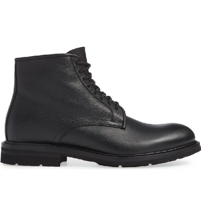 Shop Aquatalia Renzo Water Resistant Plain Toe Waterproof Boot In Black