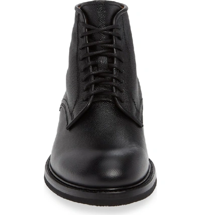 Shop Aquatalia Renzo Water Resistant Plain Toe Waterproof Boot In Black