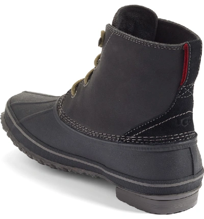 Shop Ugg Zetik Waterproof Rain Boot In Black