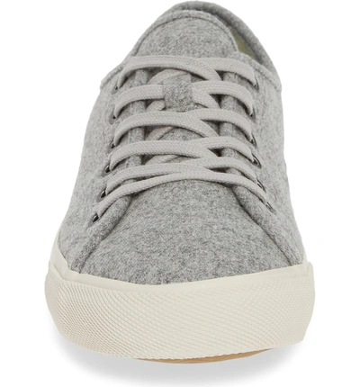 Shop Seavees Monterey Grayers Sneaker In Light Grey Wool
