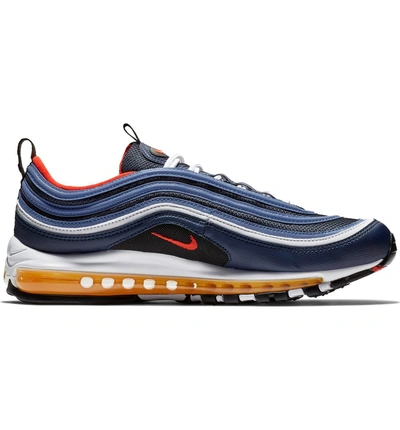 Shop Nike Air Max 97 Sneaker In Midnight Navy/ Red/ Black