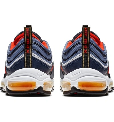 Shop Nike Air Max 97 Sneaker In Midnight Navy/ Red/ Black