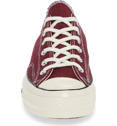 Shop Converse Chuck Taylor All Star 70 Low Top Sneaker In Burgundy