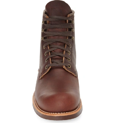 Red Wing Blacksmith Boot In Brair Oil Slick Leather