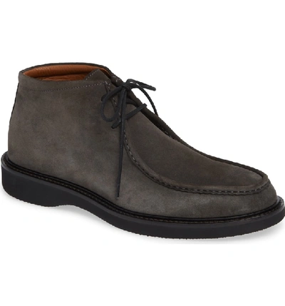 Shop Aquatalia Kyle Water Resistant Chukka Boot In Dark Charcoal Suede