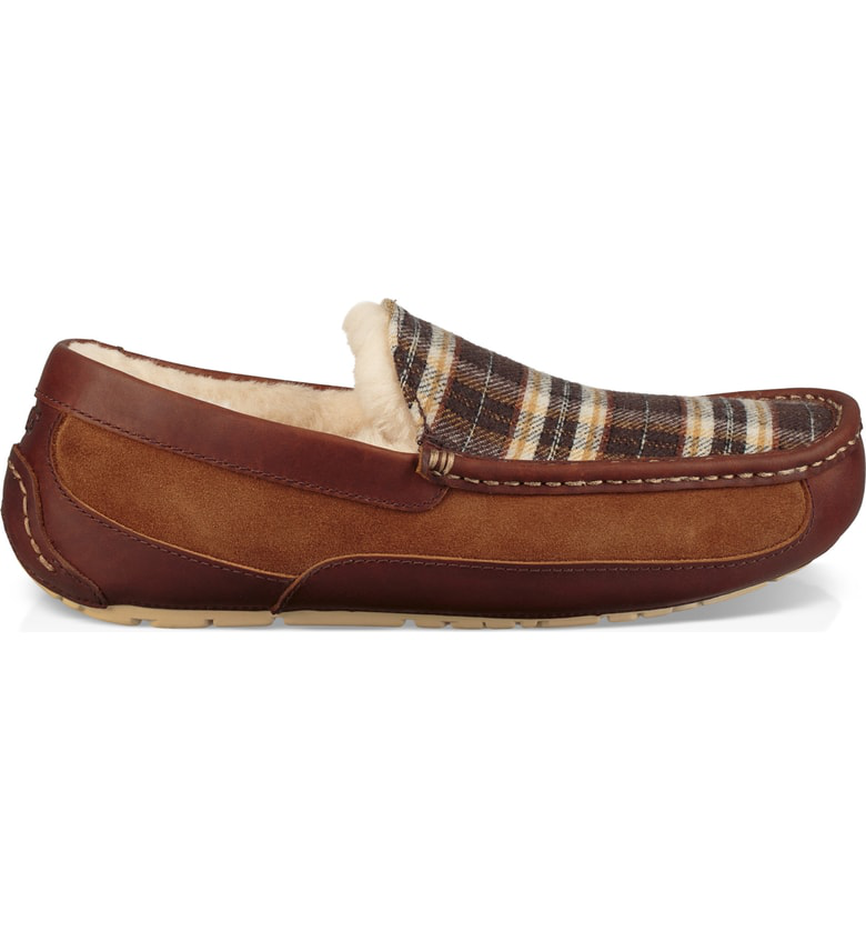 ascot pendleton plaid slipper